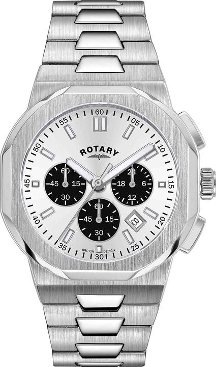 Produktbild Rotary GB05450/59 Regent Chronograph 41mm 10ATM (Chronograph, 41 mm)