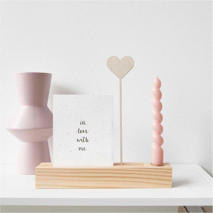 Produktbild Rico Design Holzartikel Herz gefüllt, 26 x 5 cm