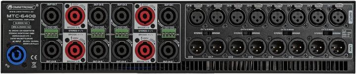 Produktbild Omnitronic MTC-6408 8-Kanal Endstufe