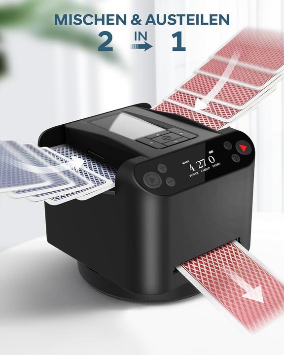 Image du produit Oblitzon Automatischer Kartenmischer für 12 Decks mit Verteiler