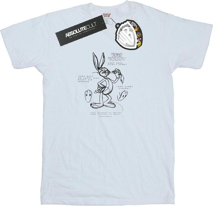 Produktbild Looney Tunes Bugs Bunny Drawing Instruction TShirt (4XL)
