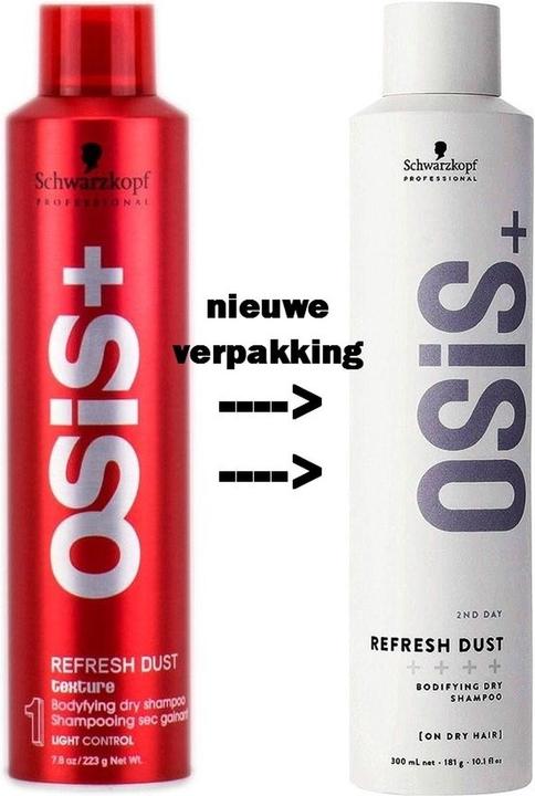 Actual product image Schwarzkopf Professional OSIS+ Refresh Dust Bodfying Dry Shampoo 1 (300 ml, Dry shampoo)