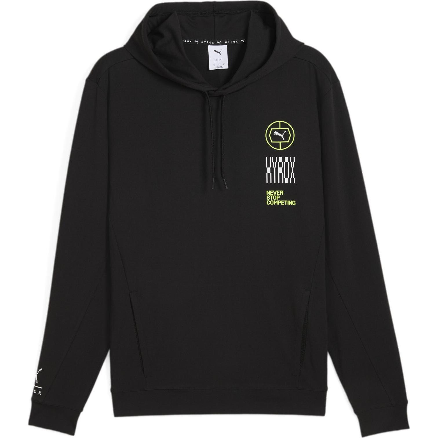 Puma, Herren, Pullover, M x HYROX M Cloudspun Hoodie, Schwarz, (L)