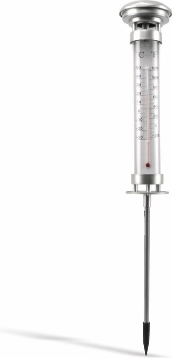 Produktbild Grundig Solarlampe mit LED Thermometer