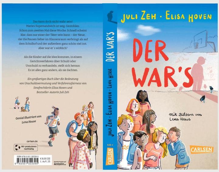 Immagine prodotto Der war's (Tedesco, Elisa Hoven, Lena Hesse, Punta di Luglio, 2025)