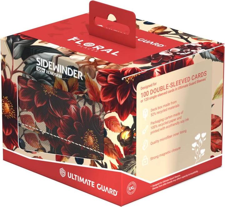 Produktbild Ultimate Guard Kartenbox Sidewinder 100+ Floral Places – Autumn Heath