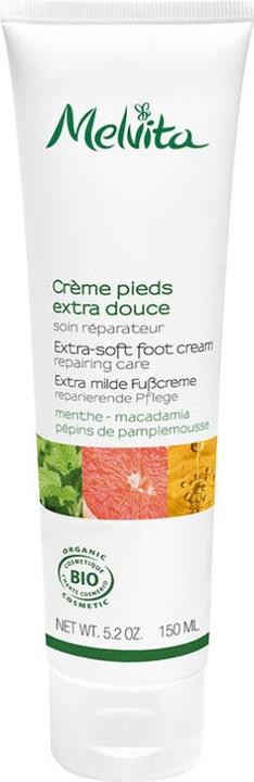 Produktbild Melvita Extra Milde Fusscreme (Fusscrème & Fussgel, 150 ml)