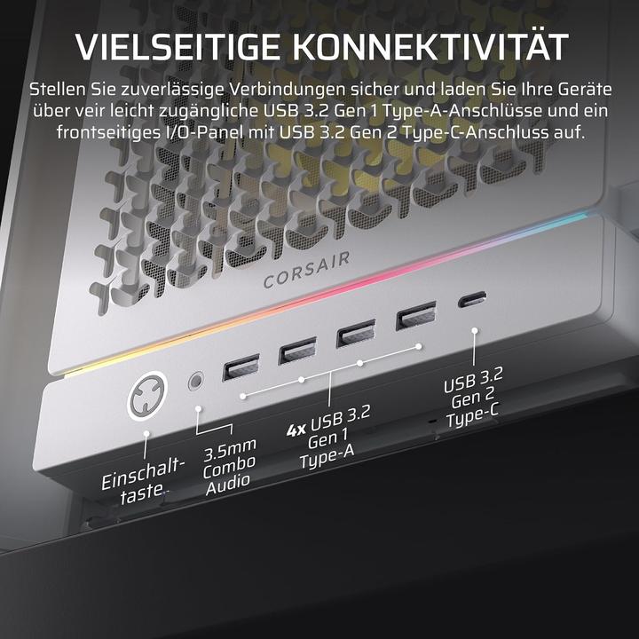 Immagine prodotto Corsair Frame 5000D RS ARGB (ATX, Micro ATX (mATX), Mini-ITX)