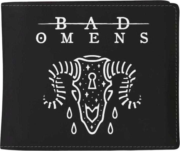 Actual product image Bad Omens Ram Skull Wallet