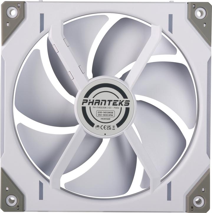 Actual product image Phanteks D30 PWM Reverse Airflow (140 mm, 3 x)