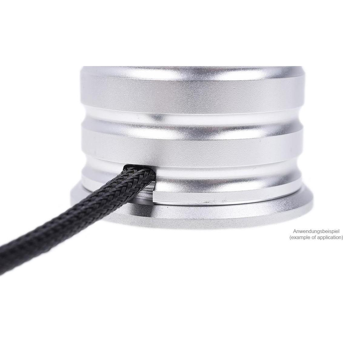 Alphacool Powerbutton Body - Chrome, PC Gehäuse Zubehör