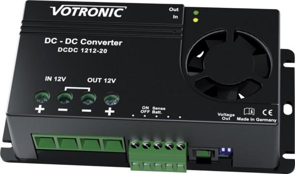 Votronic 3335 Gleichspannungs-Wandler DC/DC 1212-20 12V auf 12,5V,13V, 13,8V""