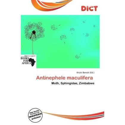 Thumbnail - Antinephele maculifera, Fachbücher von Knútr Benoit