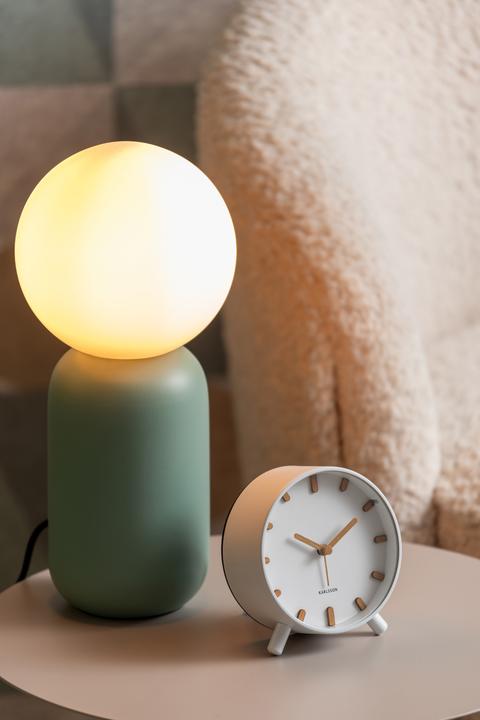 Actual product image Karlsson Classic alarm clock Grace White, functions: Alarm