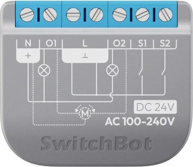 SwitchBot Relay Switch 2PM intelligent two-channel switch (Schaltaktor)