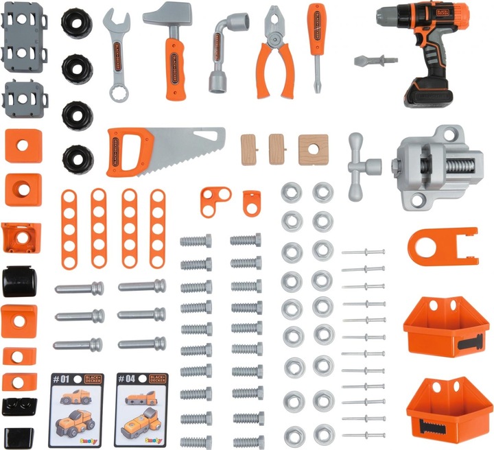 Actual product image Smoby Black + Decker Super Workbench Center