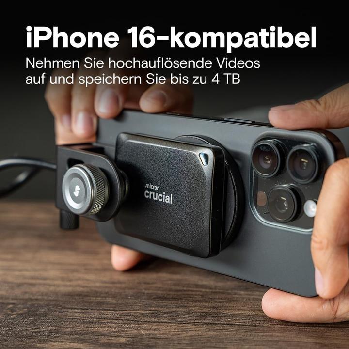 Produktbild Crucial X10 Pro Tragbare SSD (4 TB)