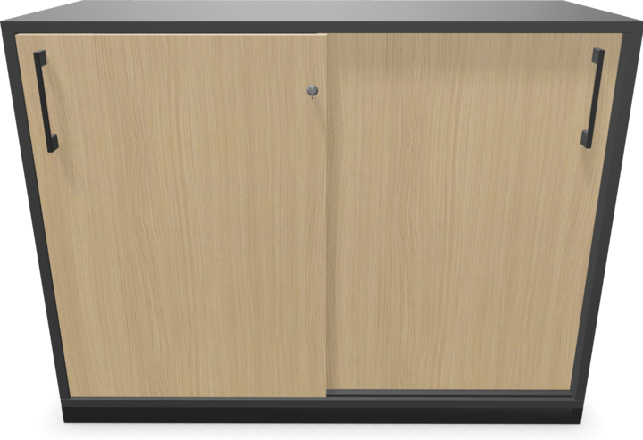 Image du produit Narbutas Choice Armoire à portes coulissantes (100 x 40 x 76 cm)