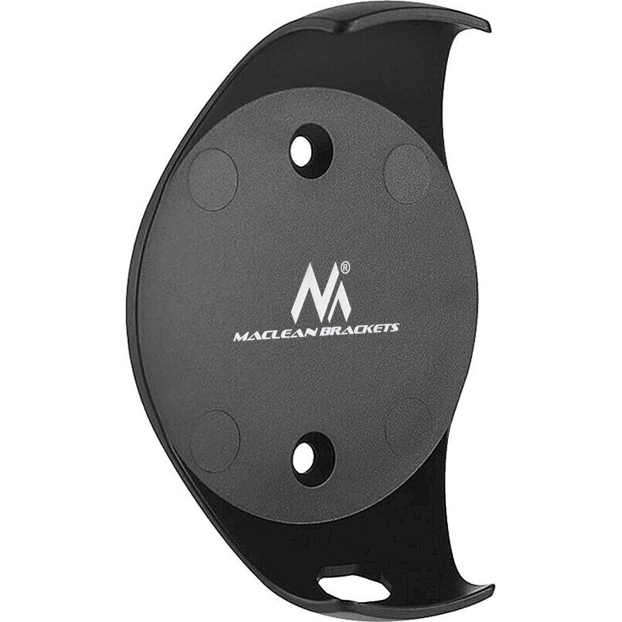 Maclean MC-842 - Supporto a muro per altoparlanti, compatibile con Google Home Mini, nero (1 pz., Installazione a parete, Non mobile), Stativo + Monta