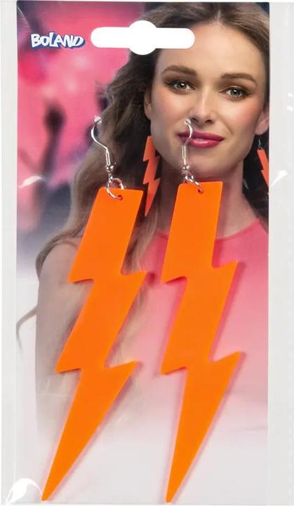 Produktbild Boland Flash neon Ohrringe Orange