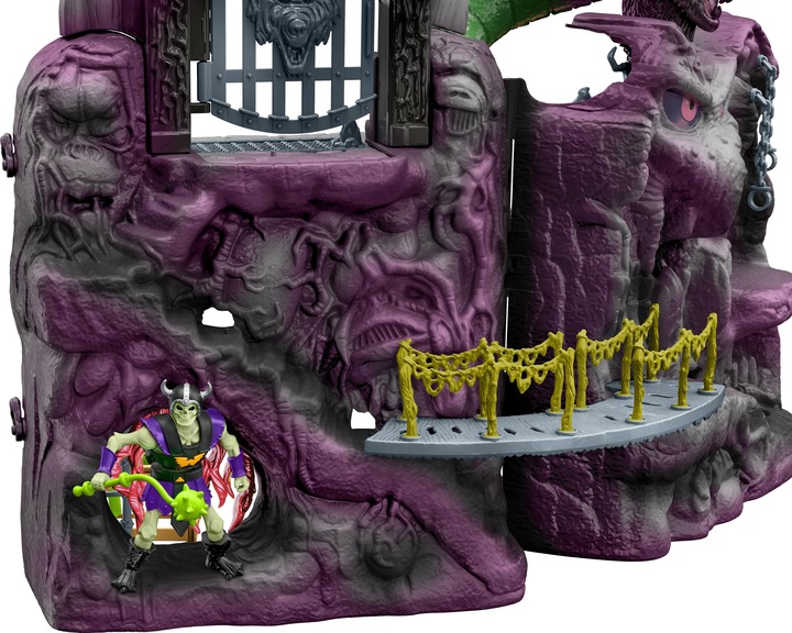 Actual product image Masters of the Universe Origins Snake Mountain Playset