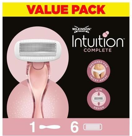 Produktbild Wilkinson WILKINSON Sword Intuition Complete maszynka do golenia + wymienne ostrza 5szt.