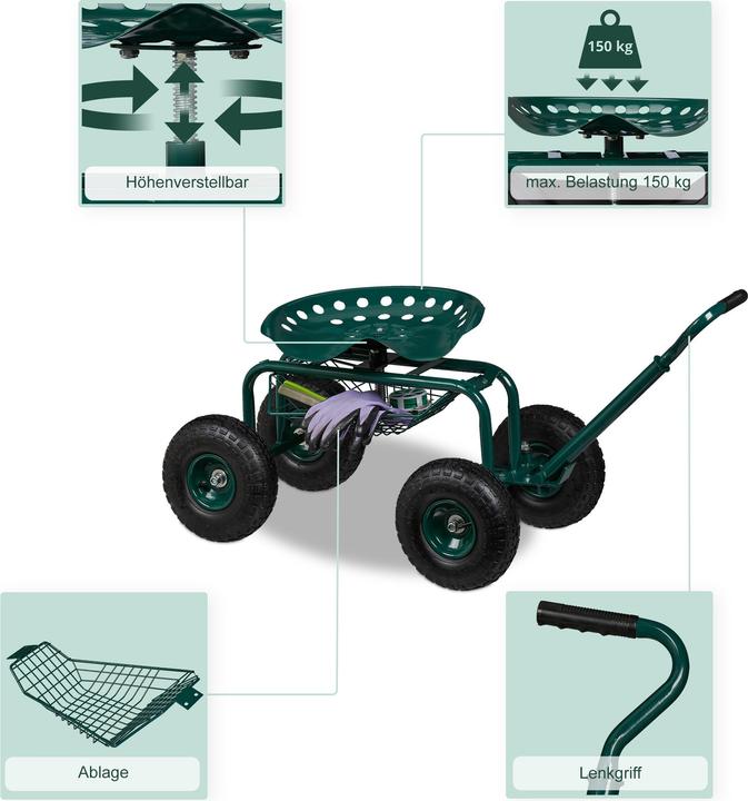Produktbild Relaxdays Gartensitz