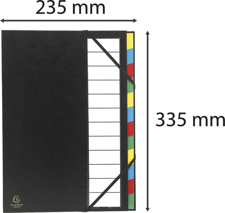 Produktbild Exacompta ORDONATOR - Ordnungsmappen A4 (A4, 1x)
