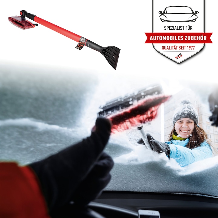 Actual product image CarComfort Whisk with ice scraper