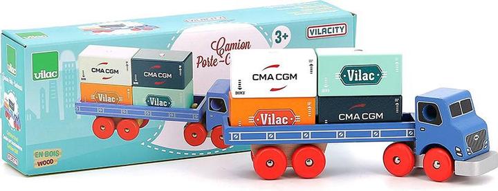 Image du produit Vilac Véhicule Camion Poste-Conteneuss