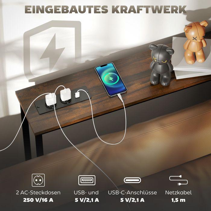 Image du produit Swisshandel24 Table console (160 x 20 x 80 cm)