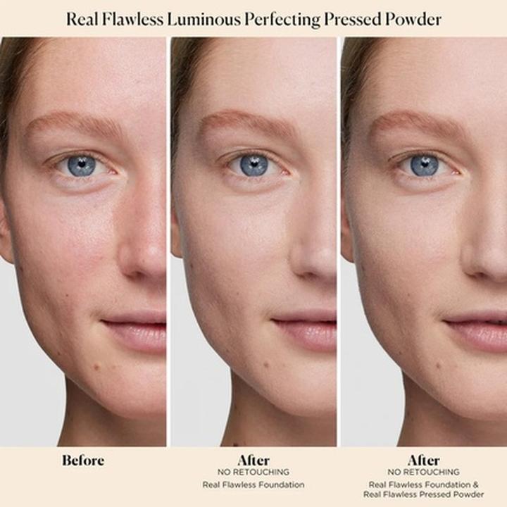 Actual product image Laura Mercier Real Flawless Lumin. Perfecting Pressed Powder (Translucent)