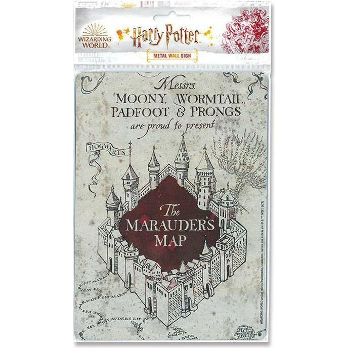 Thumbnail - Logoshirt, Wanddeko, Harry Potter: Marauders Map (20 x 30 cm)