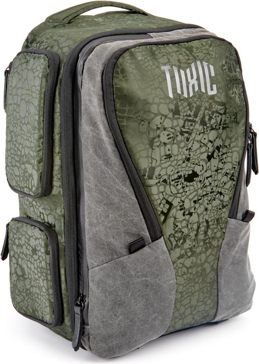 Actual product image 3 Legged Thing Toxic Valkyrie Camera Backpack M Water Resistant "Frog" Pocket Emerald