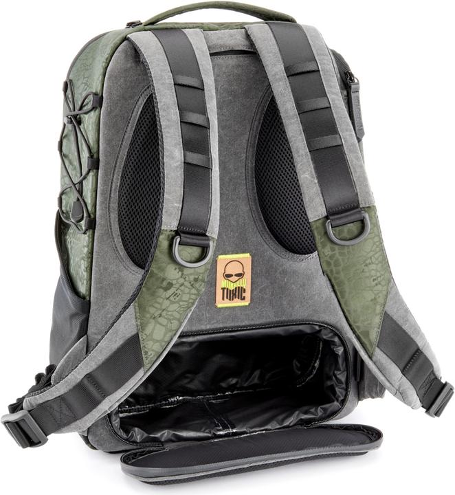 Actual product image 3 Legged Thing Toxic Valkyrie Camera Backpack M Water Resistant "Frog" Pocket Emerald