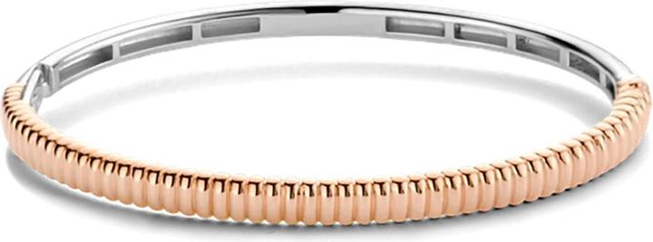 Image du produit Ti Sento Milano Bracelet à structure nervurée doré à l'or rose 2956SR (6 cm, Argent sterling 925)
