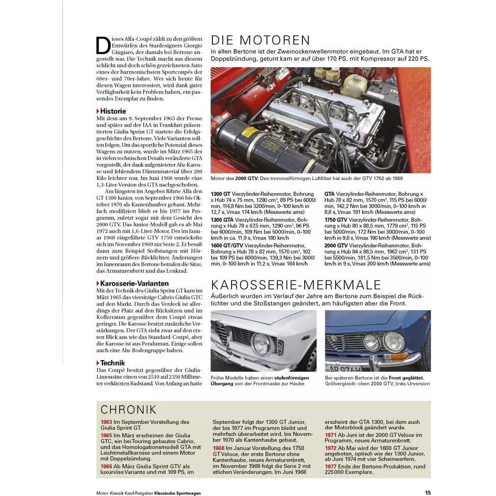 Thumbnail - Motor Klassik Kaufratgeber - Klassische Sportwagen, Ratgeber