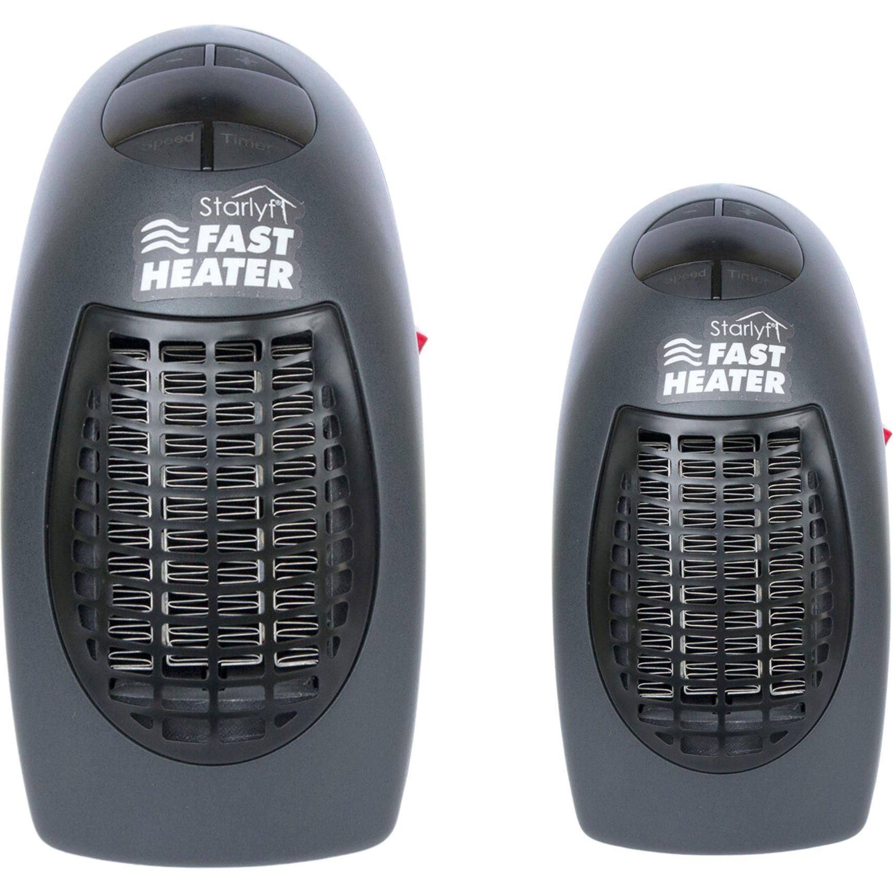 Starlyf Fast Heater, Heizlüfter, Schwarz