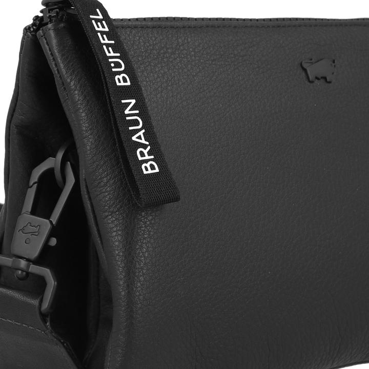 Actual product image Braun Büffel Capri shoulder bag RFID protection leather 23 cm