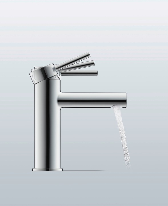 Immagine prodotto Duravit Circle miscelatore monocomando per lavabo M MinusFlow, senza scarico, sporgenza 117 mm, crom