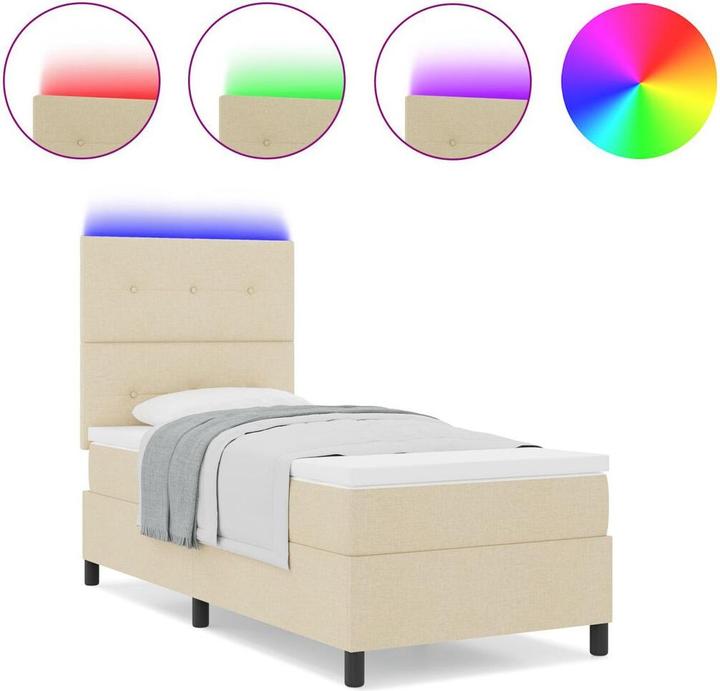 Produktbild vidaXL Boxspringbett (90 x 200 cm)