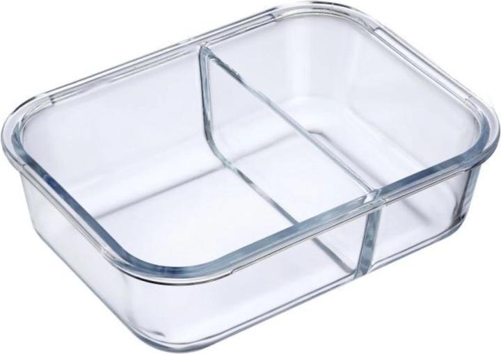 Produktbild Westmark Glas-Frischhaltedose 980 ml, mit 2 separaten Fächern (0.98 l)