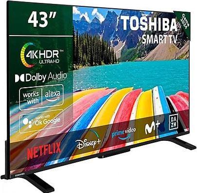 Actual product image Toshiba 43UV2363DG Fernseher 109,2 cm (43) 4K Ultra HD Smart-TV WLAN Schwarz 250 cd/m² (43", LED, 4K, DE)