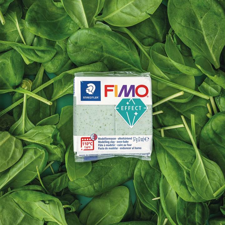 Image du produit Fimo Effect pâte à modeler molle vert botanique 57gr.