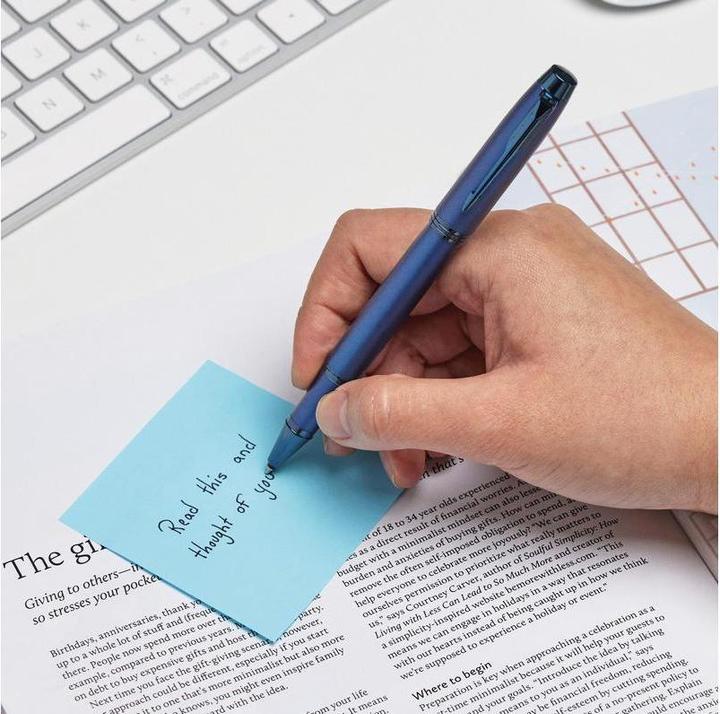 Produktbild Parker Pen Kugelschreiber IM Monochrome PVD M (Blau, 1x)