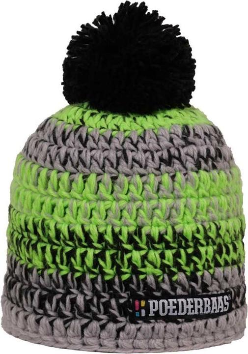 Immagine prodotto Poederbaas Cappello da sci da uomo - Nero / Lime / Verde / Grigio 2020