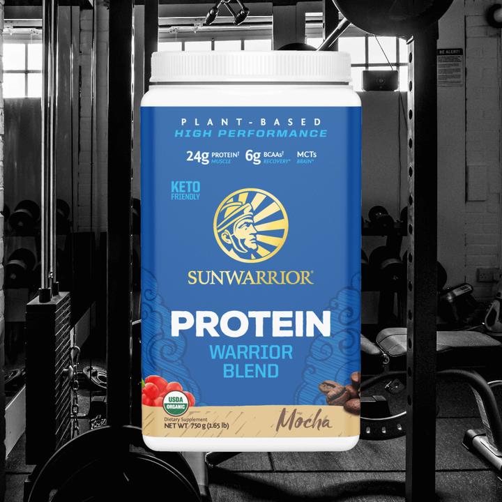 Image du produit Sunwarrior Mélange de protéines Warrior Bio (750 g, 1 x, Café moka)