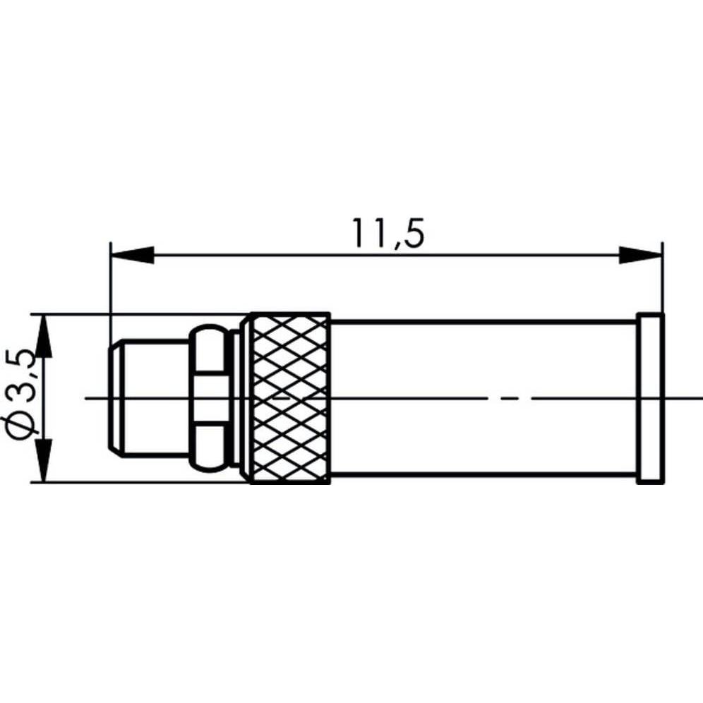Thumbnail - Telegärtner MMCX-Steckverbinder, Elektronikkabel + Stecker