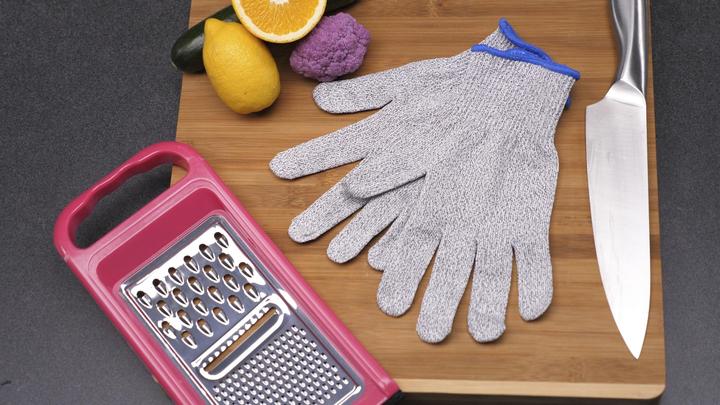 Produktbild Schneid-Schutz-Handschuh, 2er Set, 1 Paar, Universalgrösse (One Size)