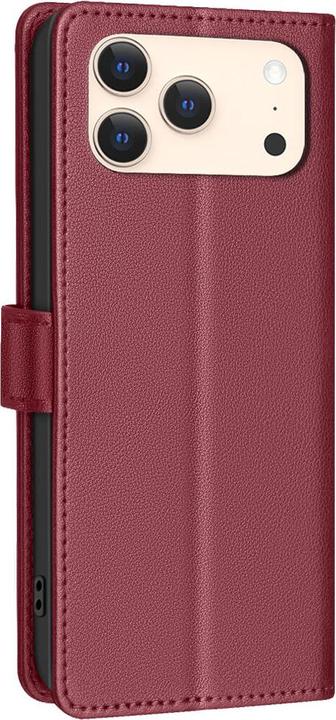Actual product image Binfen Color Leder Etui Hülle mit RFID Blocker (Apple iPhone 17 Pro Max)